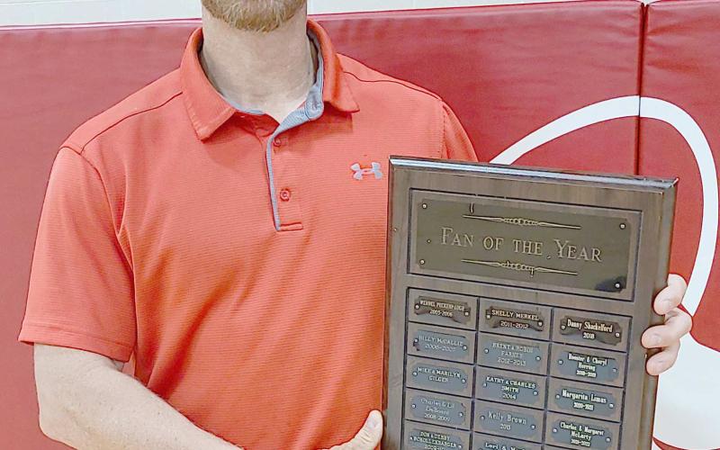 Brad Kile was named the 2023-2024 Fan of the Year during this year’s Perryton High School All Sports Awards Banquet on May 6 at the high school.