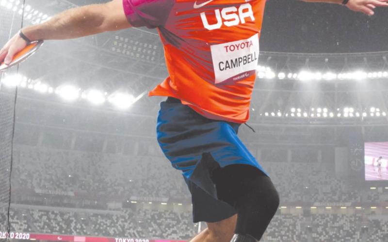 Jeremy Campbell in action (Photo courtesy of Joe Kusumoto of USOPC)