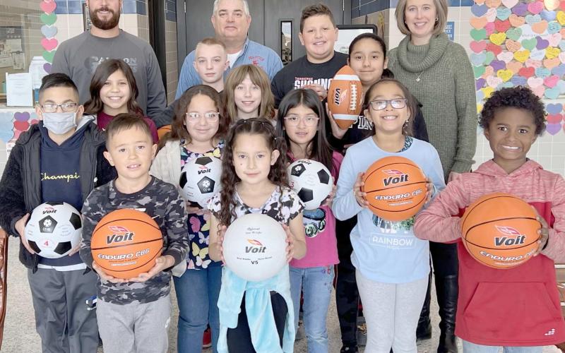 PAC DONATES SPORTS EQUIPMENT TO SCHOOLS