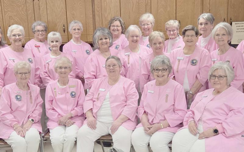 PINK LADIES HOLD ANNUAL VOLUNTEER