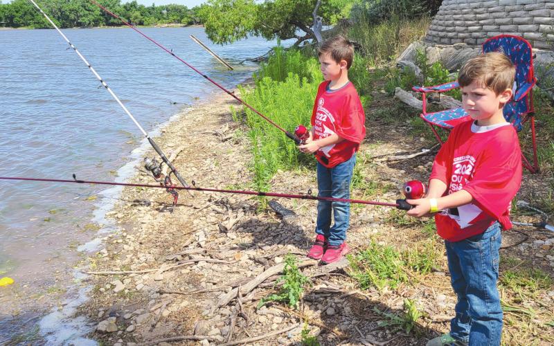 GONE FISHIN’