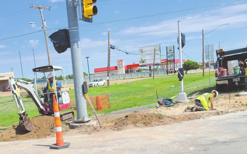 MAINTENANCE WORK AT MAIN AND THE LOOP