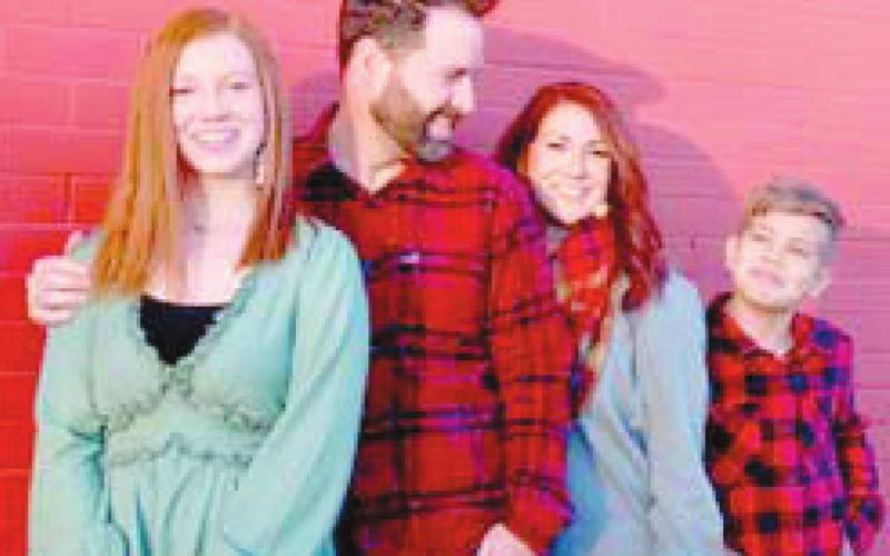Maci, Michael, Cari and Elijah Littau