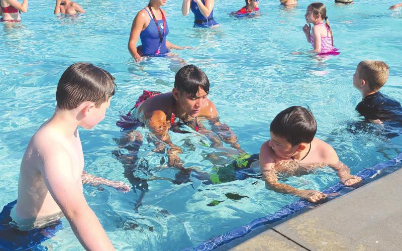 LEARNING TO SWIM