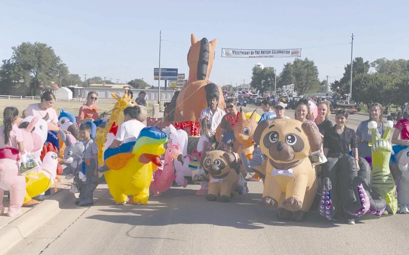 ANIMALS ON PARADE