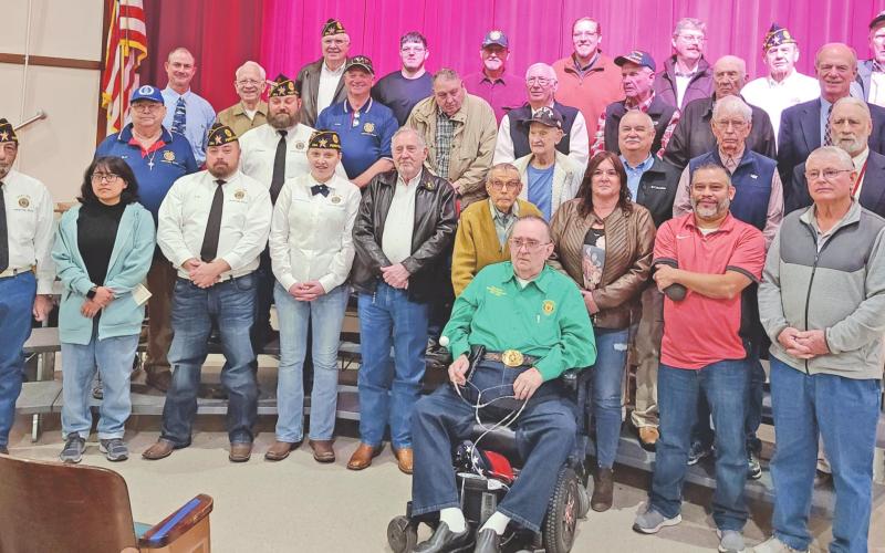 PERRYTON VETERANS RECOGNIZED AT PHS PROGRAM