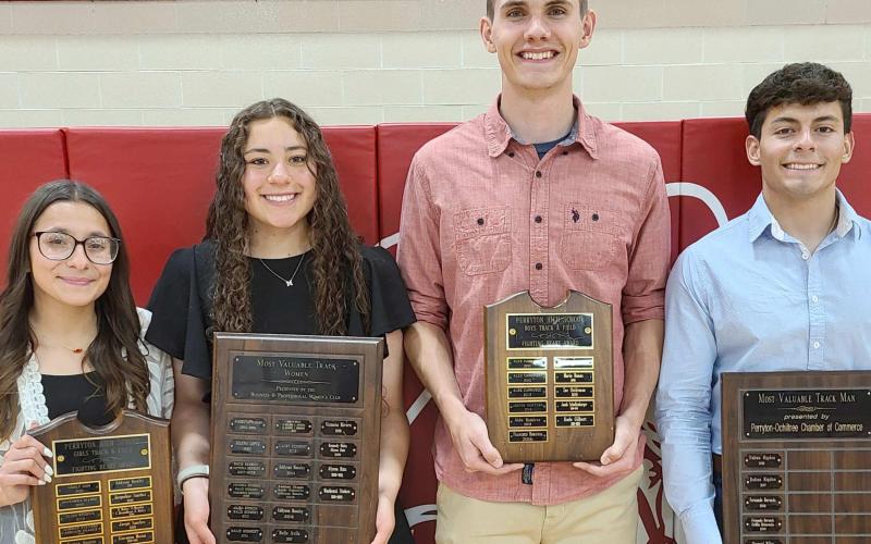 TOP HONORS FOR PHS TRACK