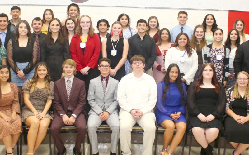 HOLDOVER NHS MEMBERS AT PERRYTON HIGH