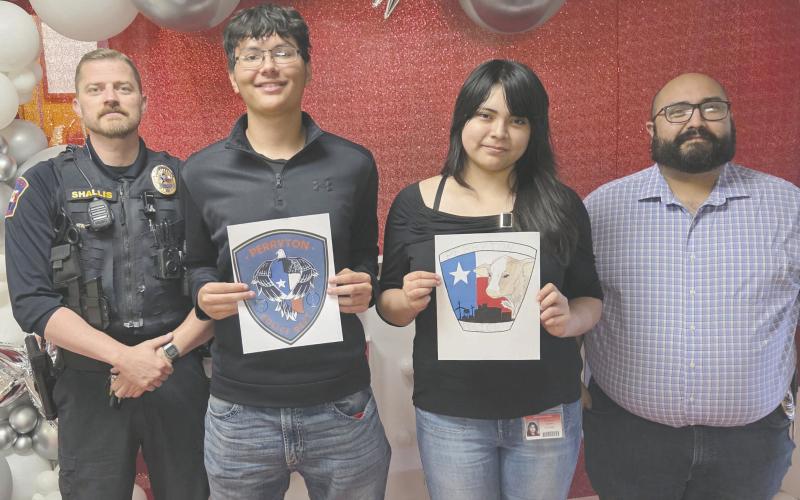 STUDENTS DESIGN NEW POLICE DEPARTMENT BADGE
