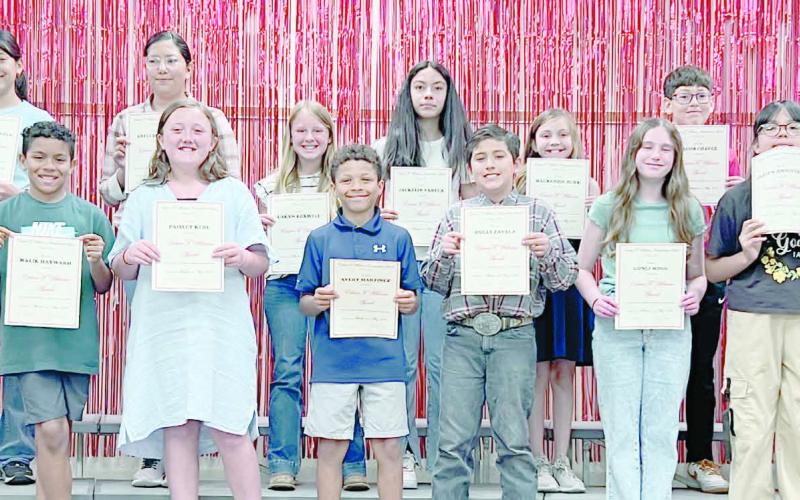TOP 20 STUDENTS IN FIFTH GRADE