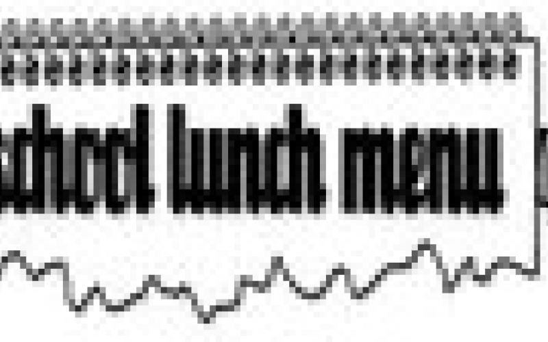 School Lunch Menu