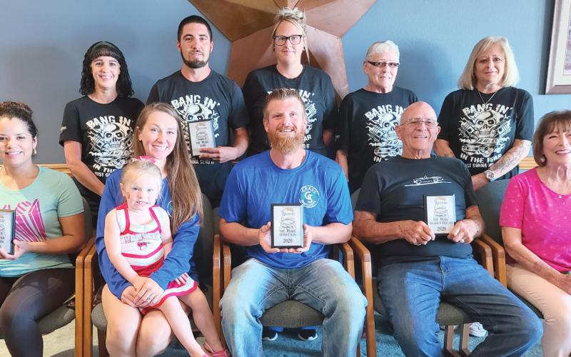 RECOGNITION FOR WINNERS OF PARADE