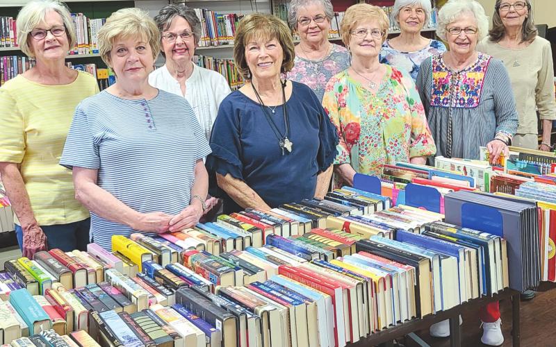 LIBRARY BOOK SALE OPENS