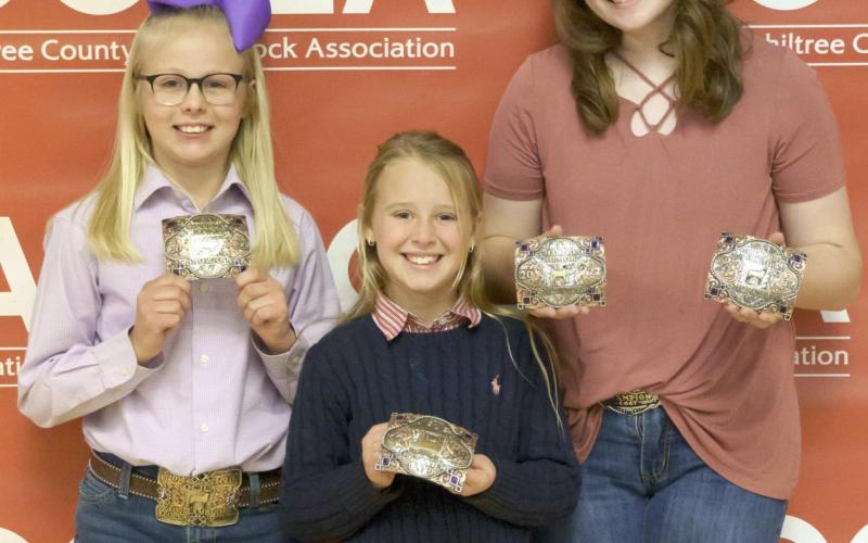 JUNIOR GRAND SHOWMANSHIP WINNERS