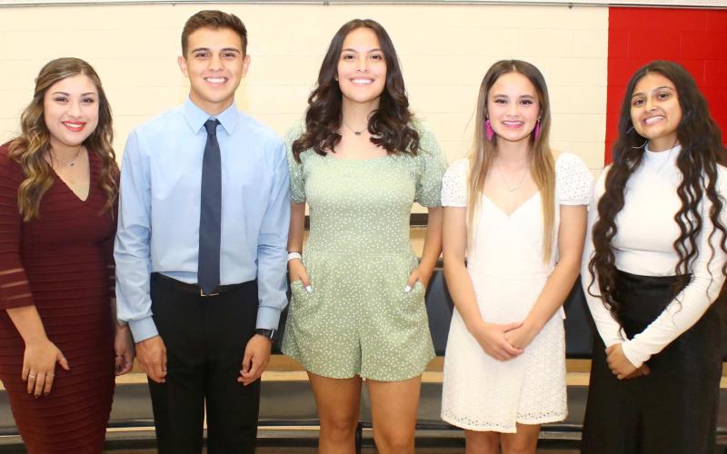 NATIONAL HONOR SOCIETY OFFICERS