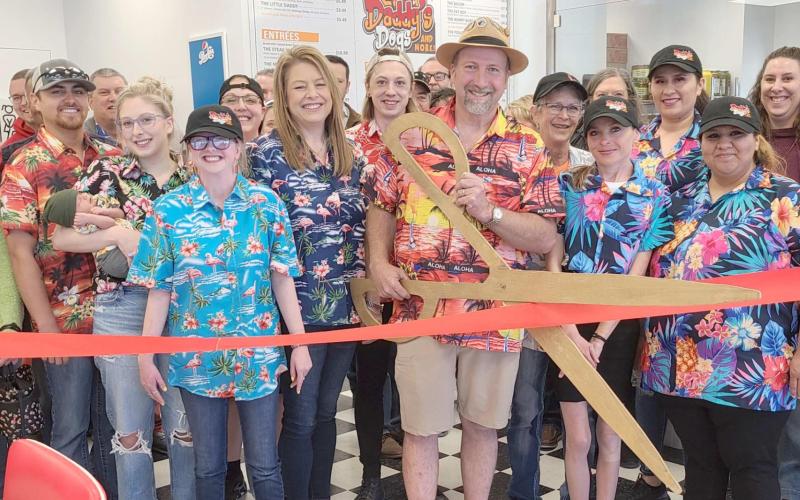 RIBBON CUTTING FOR DADDY’S DOGS