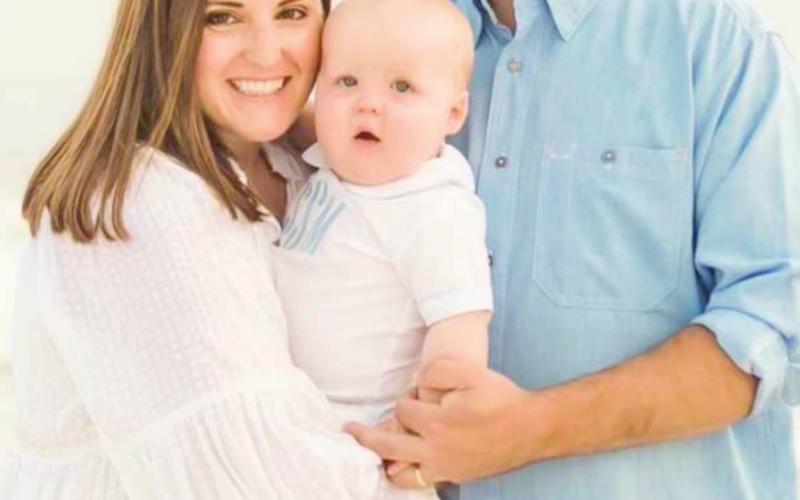 Laura &amp; Miles Seybert with son Sam