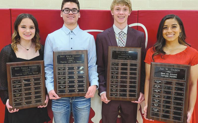 TOP HIGH SCHOOL ATHLETES HONORED