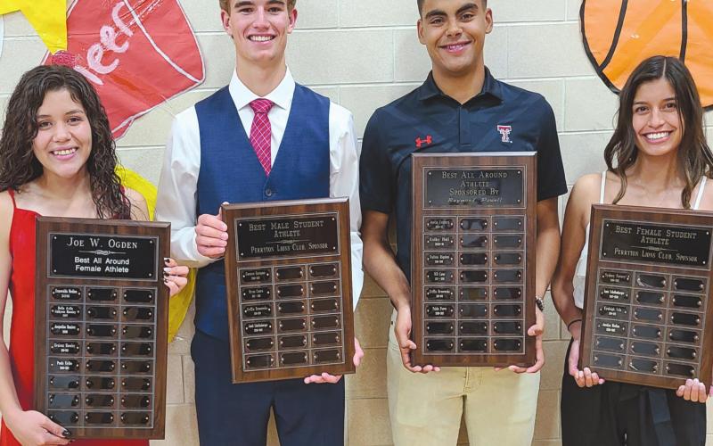 TOP HIGH SCHOOL ATHLETES HONORED
