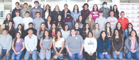NEW NHS MEMBERS INDUCTED AT PHS