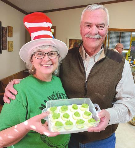 GREEN EGGS ON THE MENU