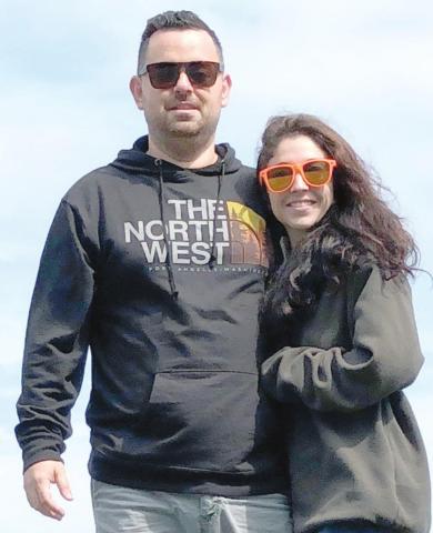 Taylor Martinez and her boyfriend Andres Font