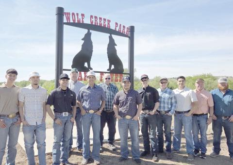 PHS WELDING CREATES NEW SIGN FOR WOLF CREEK PARK