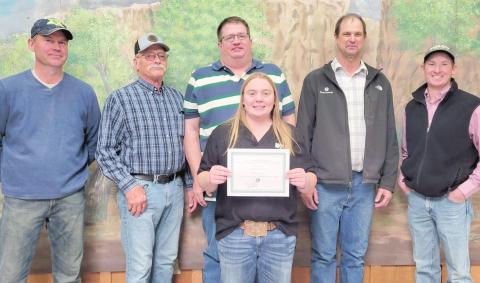 BUTLER AWARDED SWCD SCHOLARSHIP
