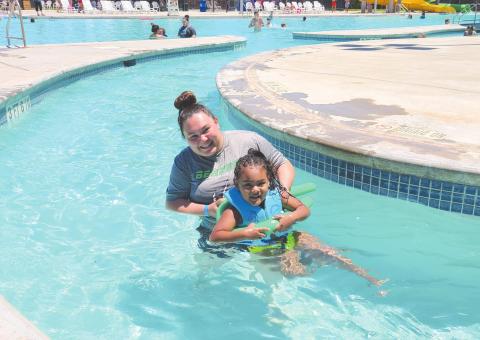 FIRST TIME SWIMMER