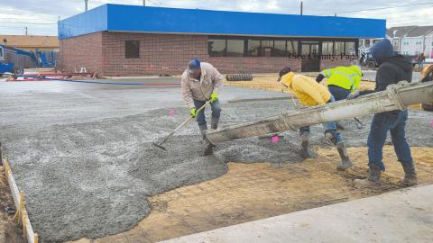 CONCRETE PROGRESS
