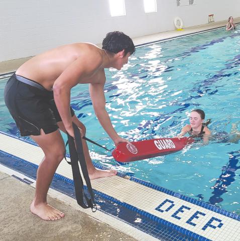 LIFEGUARDS IN TRAINING