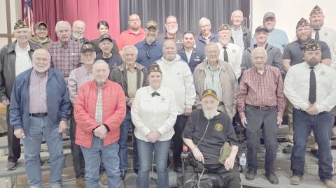 PERRYTON VETERANS RECOGNIZED AT PHS PROGRAM