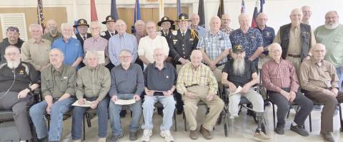 DAR HONORS VIETNAM VET