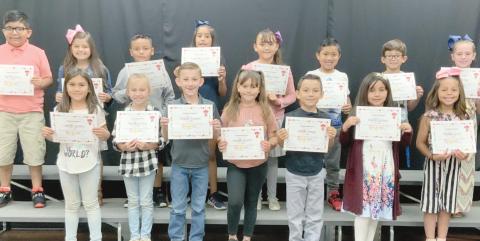 SECOND GRADE ART AWARDS