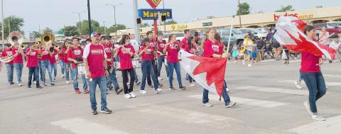 LARGE BAND, SECOND PLACE