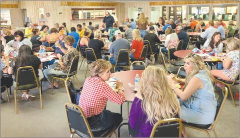 Members of the Perryton-Ochiltree Chamber of Commerce met last Wednesday at the Museum of the Plains with members of the local business community who had been affected by the June 15 tornado. The meeting was held to listen to the questions and concerns local business owners have in the aftermath of the tornado. Discussion ranged from questions about state and federal relief money to grants from the Texas Historical Commission and more.