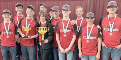 PJH robotics team brings home trophies