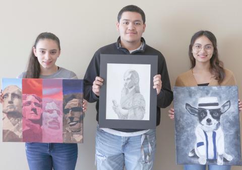 PHS ART STUDENTS WOWW JUDGES