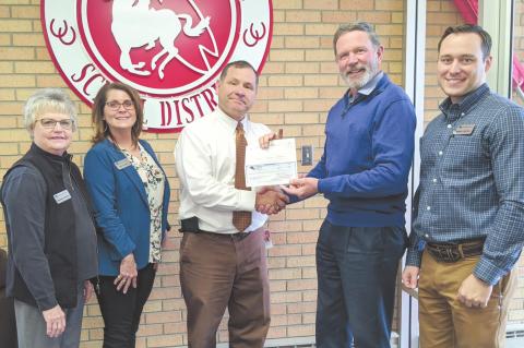 FBSW DONATES $10,000 to PISD