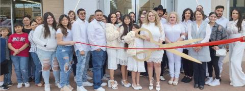 RIBBON CUTTING FOR MAJESTIC LASER— 