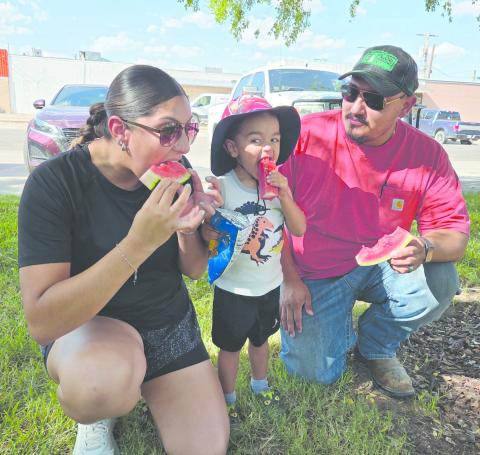 COLD TREATS AT THE BLOCK PARTY