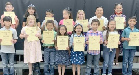 SECOND GRADE CITIZENSHIP AWARDS