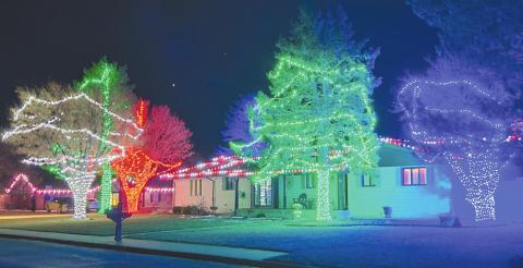 LIGHTING UP CHRISTMAS