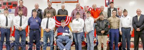 PERRYTON VETERANS RECOGNIZED AT PHS PROGRAM