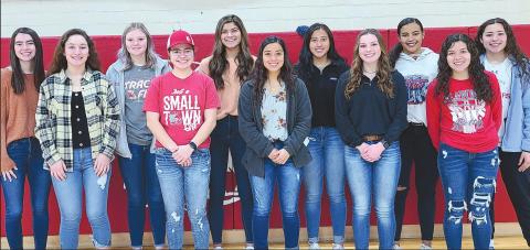 PHS BASKETBALL GIRLS MAKE ACADEMIC ALL DISTRICT LIST