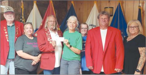 ELKS MAKE $3,000 DONATION TO SNACK PAK