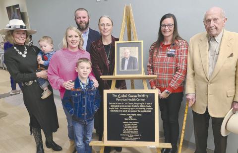 HEALTH CENTER BUILDING DEDICATED TO COURSON