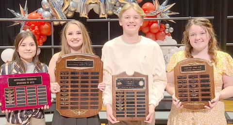 SPEECH AND DRAMA STUDENTS HONORED