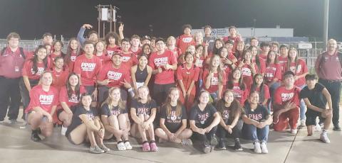 RANGER BAND EARNS EXCELLENT RATINGS— The Pride of Perryton Ranger Band competed to the Region 1 UIL Evaluations. The band received unanimous Excellent ratings from all three judges after performing a challenging show. The band is directed by Tony Gonzalez, Austin Zimmerman, and Arleen Silva.