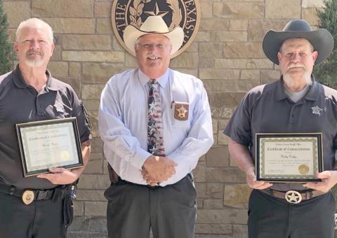 CORRECTIONS OFFICERS COMMENDED